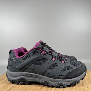 Merrell Moab 2 Womens 6 (Youth 4.5) Grey Running Trail Hiking Shoes‎ Sneakers